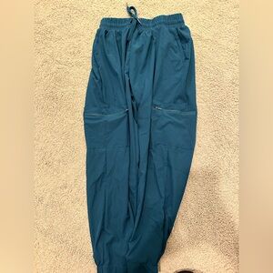 Women’s teal joggers